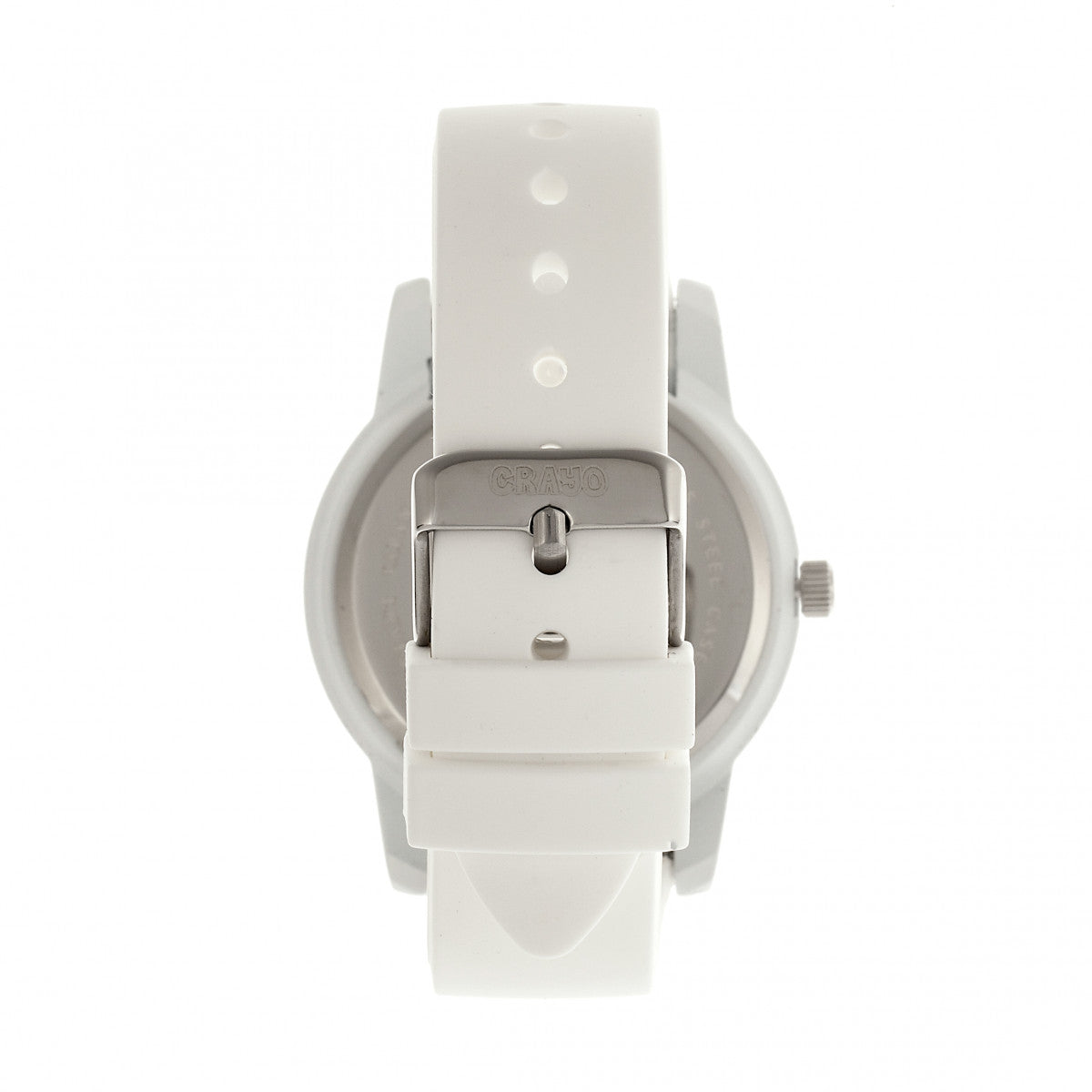 Crayo Festival Unisex Watch w/ Date - White - CRACR2001