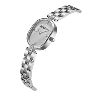 Bertha Lana Bracelet Watch - Silver/White - BTHBS1501