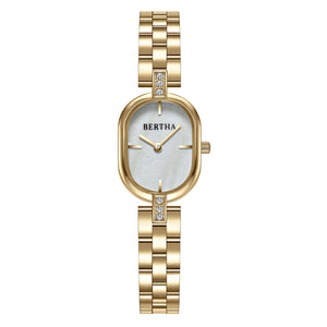Bertha Lana Bracelet Watch - Gold/White - BTHBS1502