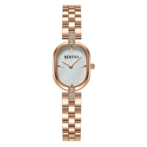 Bertha Lana Bracelet Watch - Rose Gold/White - BTHBS1503