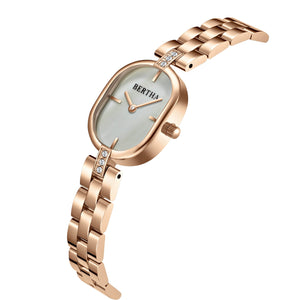 Bertha Lana Bracelet Watch - Rose Gold/White - BTHBS1503
