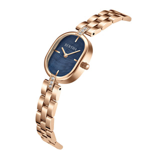 Bertha Lana Bracelet Watch - Rose Gold/Black - BTHBS1504