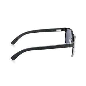 Earth Wood Troon Polarized Sunglasses - Black/Black - ESG603-1