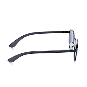 Earth Wood Boracay Polarized Sunglasses - Black/Black - ESG605-1