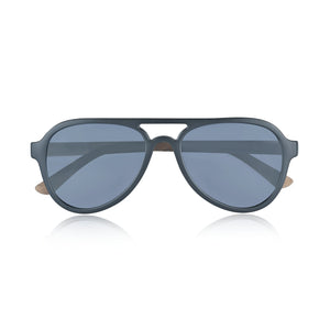 Earth Wood Mazatlan Polarized Sunglasses - Walnut/Grey - ESG608-1