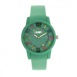 Crayo Festival Unisex Watch w/ Date - Teal - CRACR2003
