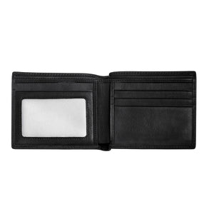 Breed Locke Genuine Leather Bi-Fold Wallet - Black - BRDWALL001-BLK