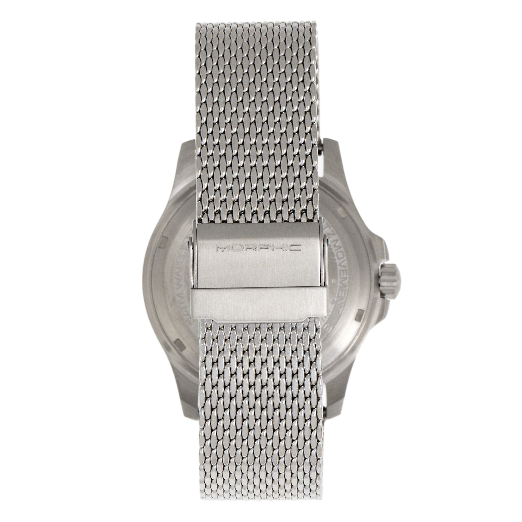 Morphic M80 Series Bracelet Watch w/Date - Silver/Black - MPH8002
