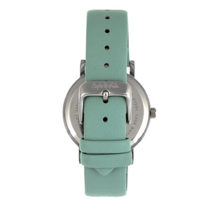 Sophie and Freda Budapest Leather-Band Watch - Teal - SAFSF5001