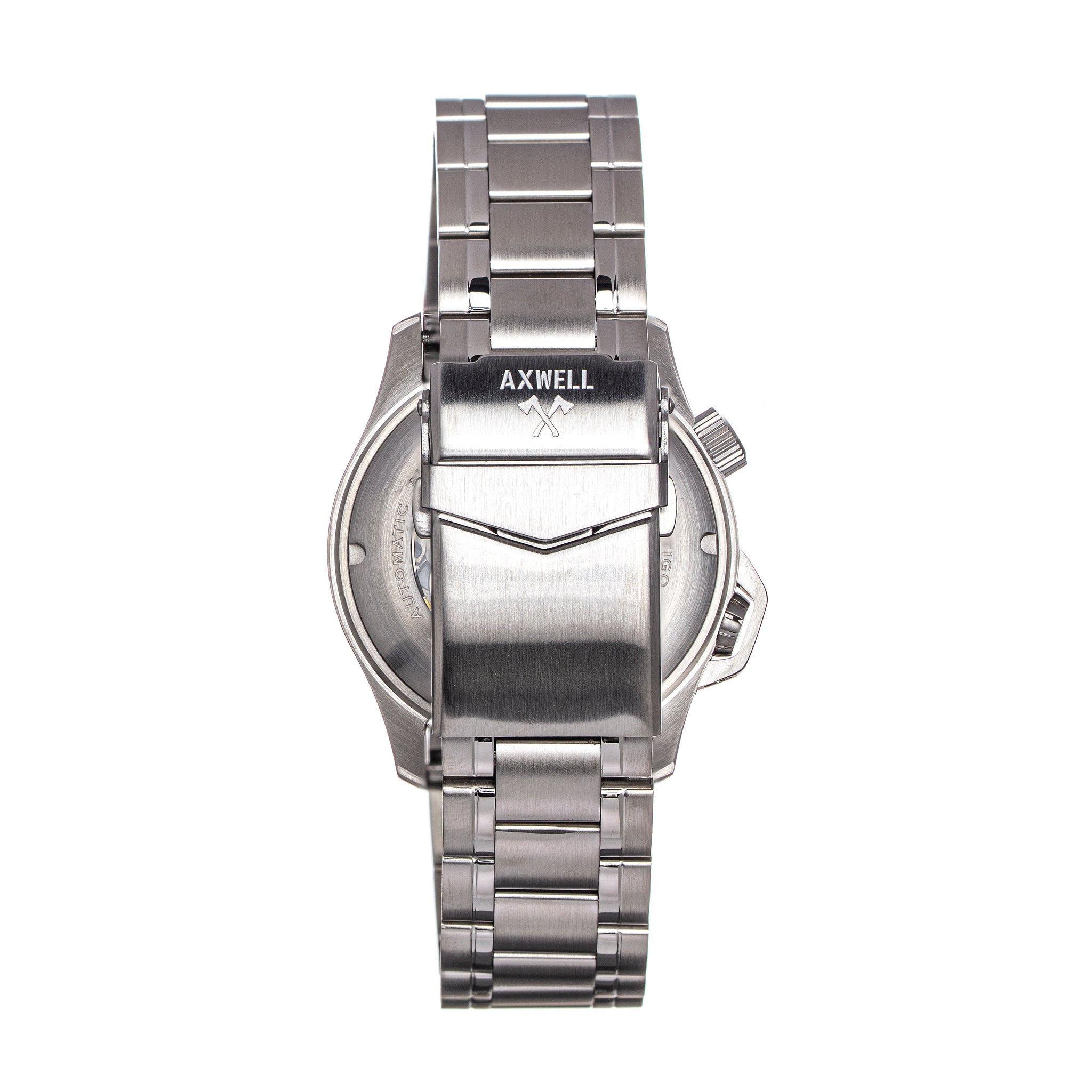 Axwell Vertigo Bracelet Watch w/Date - White - AXWAW101-1