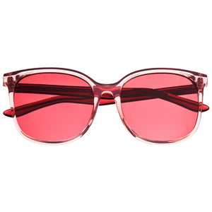 Bertha Avery Polarized Sunglasses - Pink/Pink - BRSBR050C3
