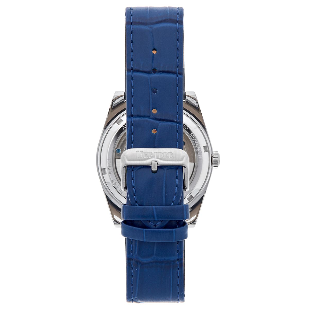 Heritor Automatic Daxton Skeleton Watch - Blue - HERHS3003