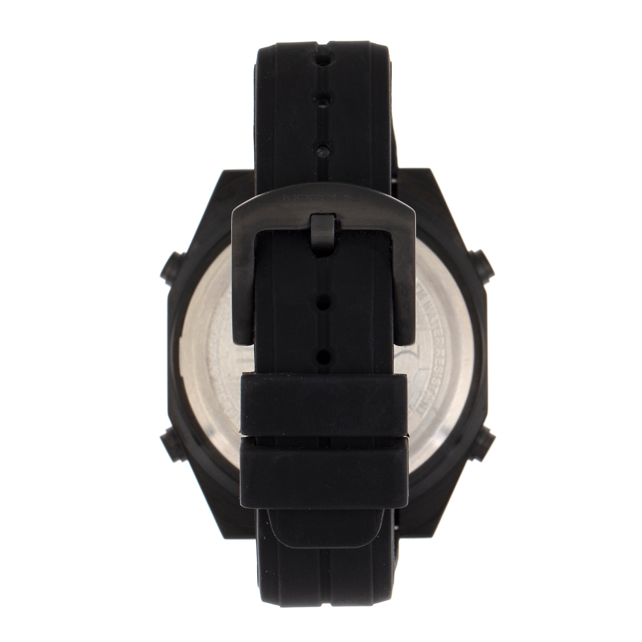 Morphic M76 Series Drum-Roll Strap Watch - Black - MPH7606