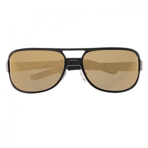 Breed Xander Aluminium Polarized Sunglasses - Black/Gold - BSG014BK