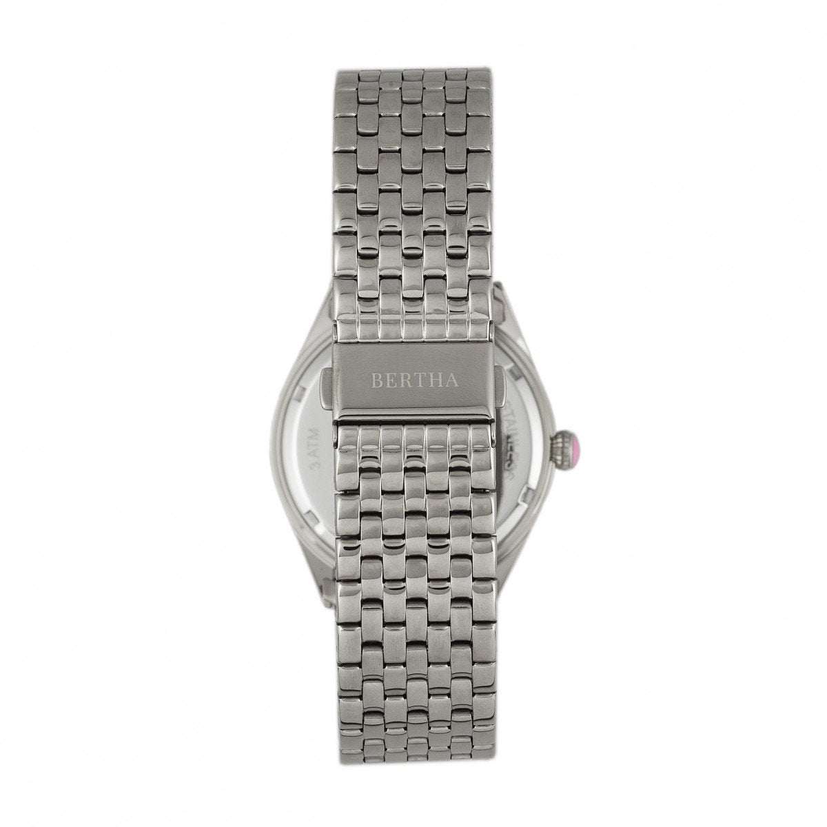 Bertha Ericka MOP Bracelet Watch - Silver - BTHBR7201