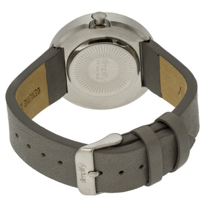 Simplify The 2700 Leather-Band Watch - Gray - SIM2703