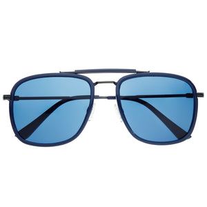 Breed Flyer Polarized Sunglasses - Navy/Blue - BSG068C4