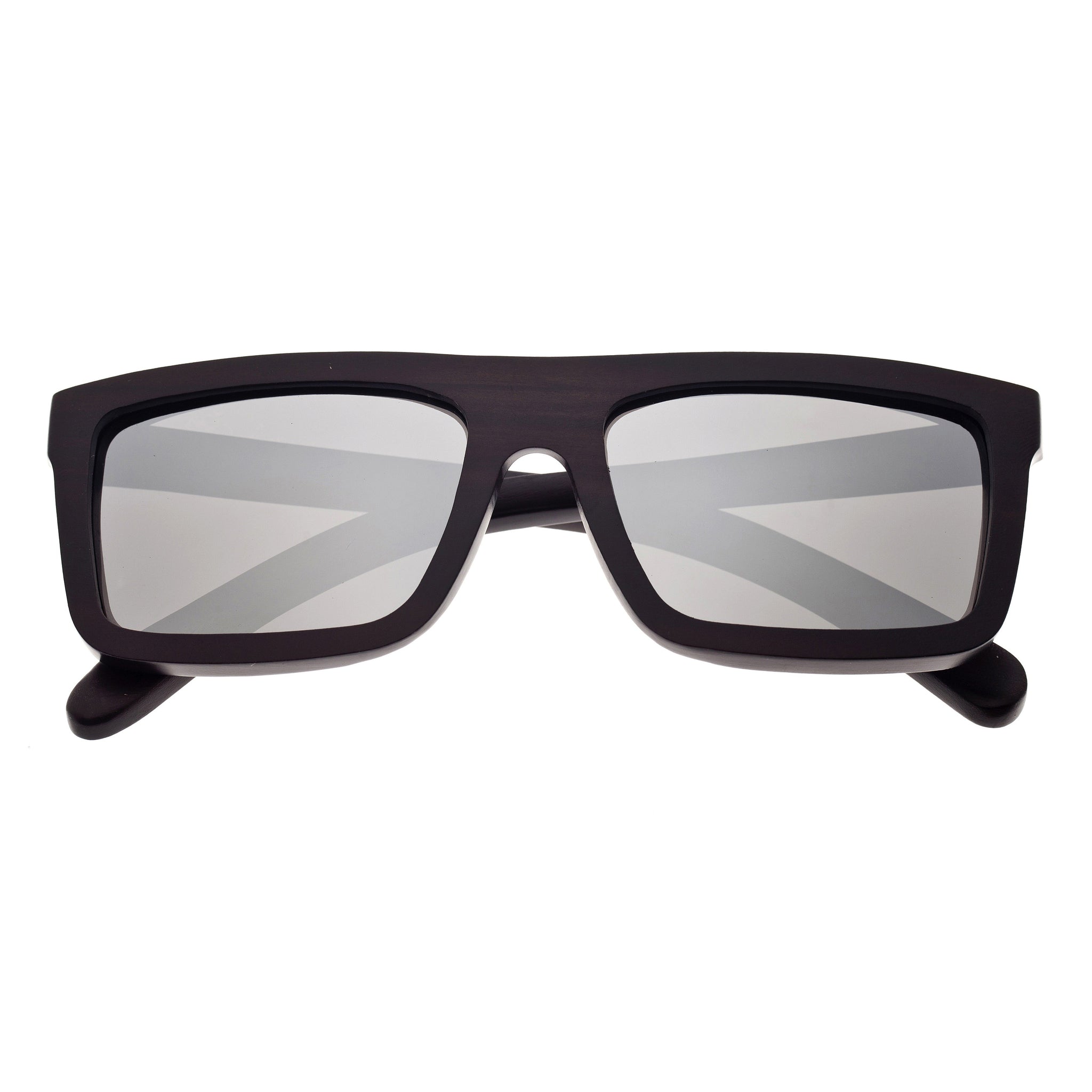 Earth Wood Hamoa Polarized Sunglasses - Espresso/Silver - ESG022E