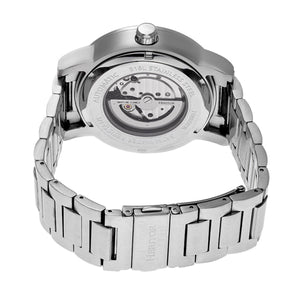 Heritor Automatic Romulus Bracelet Watch - Silver/Black - HERHR6402