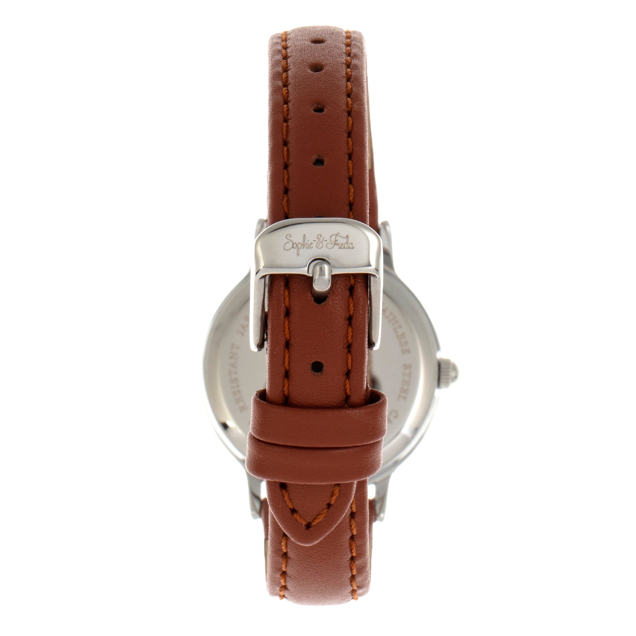 Sophie & Freda Berlin Leather-Band Watch - Brown - SAFSF4802