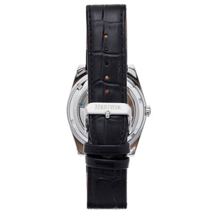 Heritor Automatic Daxton Skeleton Watch - Black/White - HERHS3001