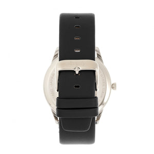 Simplify The 6300 Leather-Band Watch - Black/White - SIM6301