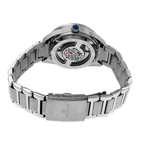 Empress Helena Bracelet Watch w/Date - Silver - EMPEM1801