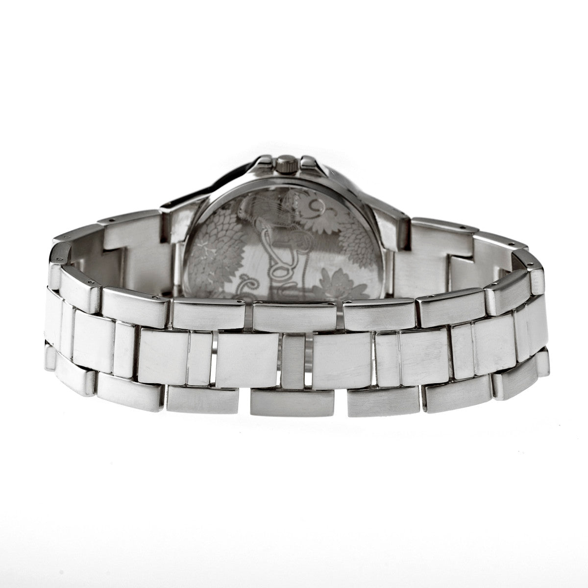 Boum Cachet Crystal-Dial Ladies Bracelet Watch - Silver/Black - BOUBM2302