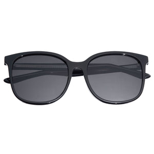 Bertha Avery Polarized Sunglasses - Black/Black - BRSBR050C1