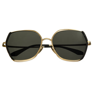 Bertha Remi Polarized Glasses - Gold/Black - BRSBR034GY