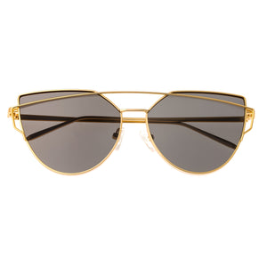 Bertha Aria Polarized Sunglasses - Gold/Black - BRSBR025BL