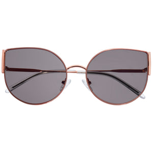 Bertha Logan Polarized Sunglasses - Rose Gold/Grey - BRSBR036RGX