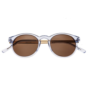 Bertha Hayley Polarized Sunglasses - Blue/Brown - BRSBR014B