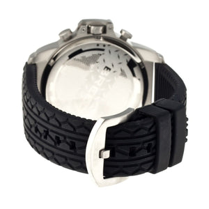 Breed Nash Chronograph Men's Watch w/ Date  -  Silver/Black - BRD5401