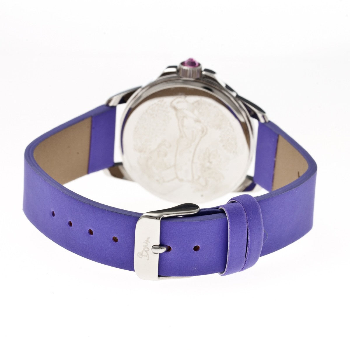 Boum Soigne Ladies Watch - Silver/Purple - BOUBM2902