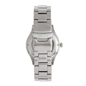 Heritor Automatic Antoine Semi-Skeleton Bracelet Watch - Silver - HERHR8501