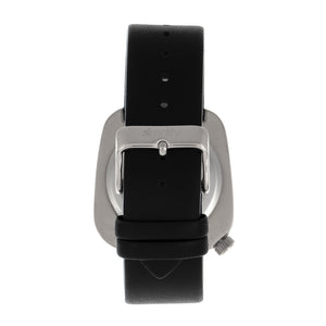 Simplify The 6800 Leather-Band Watch - Silver - SIM6801