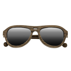 Earth Wood Clearwater Polarized Sunglasses - Walnut & Rosewood/Black - ESG046WR