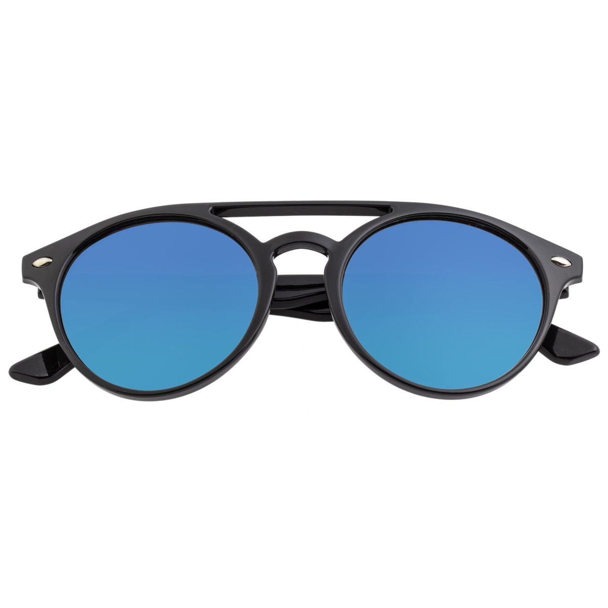 Simplify Finley Polarized Sunglasses - Black/Blue  - SSU122-BL