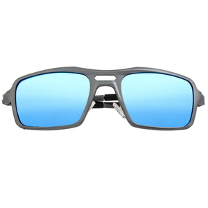 Breed Orpheus Aluminum Polarized Sunglasses - Gunmetal/Blue - BSG062BL