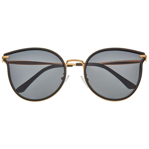 Bertha Moon Polarized Sunglasses - Gold/Black - BRSBR056C1