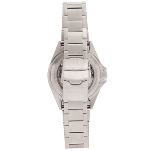 Heritor Automatic Calder Bracelet Watch w/Date - Silver/Black-Red - HERHS2803