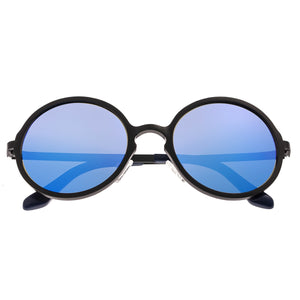 Breed Corvus Aluminium Polarized Sunglasses - Black/Blue - BSG025BK