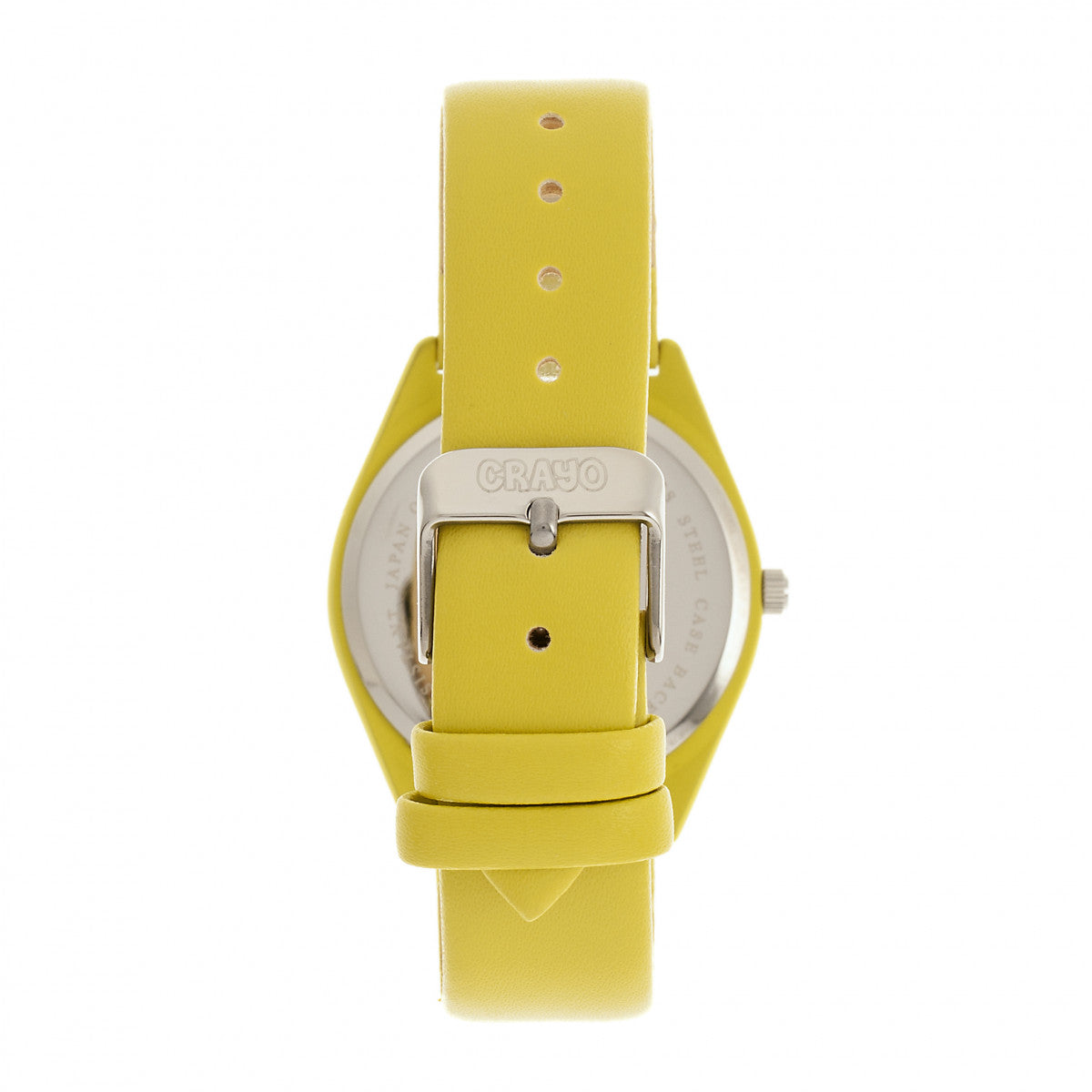 Crayo Dynamic Unisex Watch - Yellow - CRACR4804