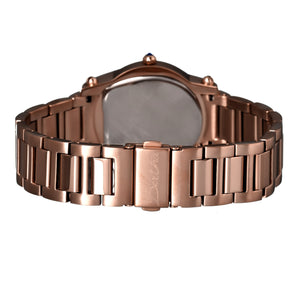 Bertha Fiona MOP Ladies Bracelet Watch w/ Date - Rose Gold/White - BTHBR2904