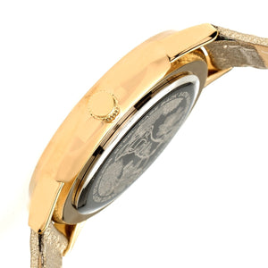Boum Dimanche Leather-Strap Watch - Gold - BOUBM4602