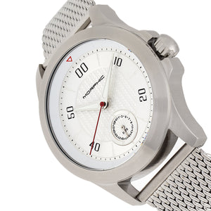 Morphic M80 Series Bracelet Watch w/Date - Silver/White - MPH8001