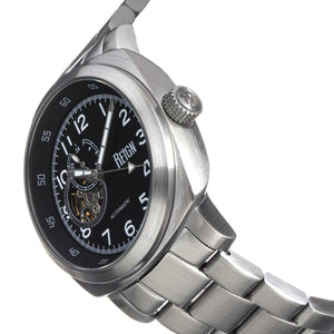 Reign Impaler Semi-Skeleton Bracelet Watch - Black/Silver - REIRN6106