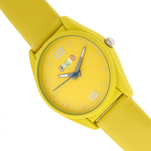 Crayo Dynamic Unisex Watch - Yellow - CRACR4804