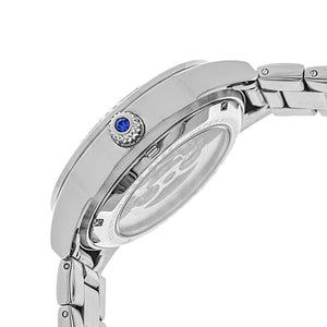 Empress Godiva Automatic MOP Bracelet Watch - Silver/White - EMPEM1101
